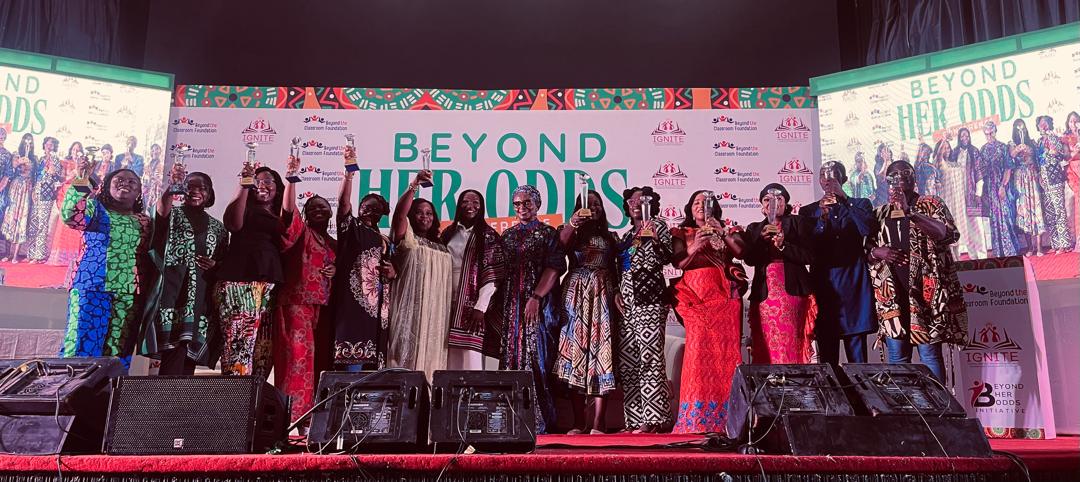 Awardees at the Beyond Her Odds Conference, 2025